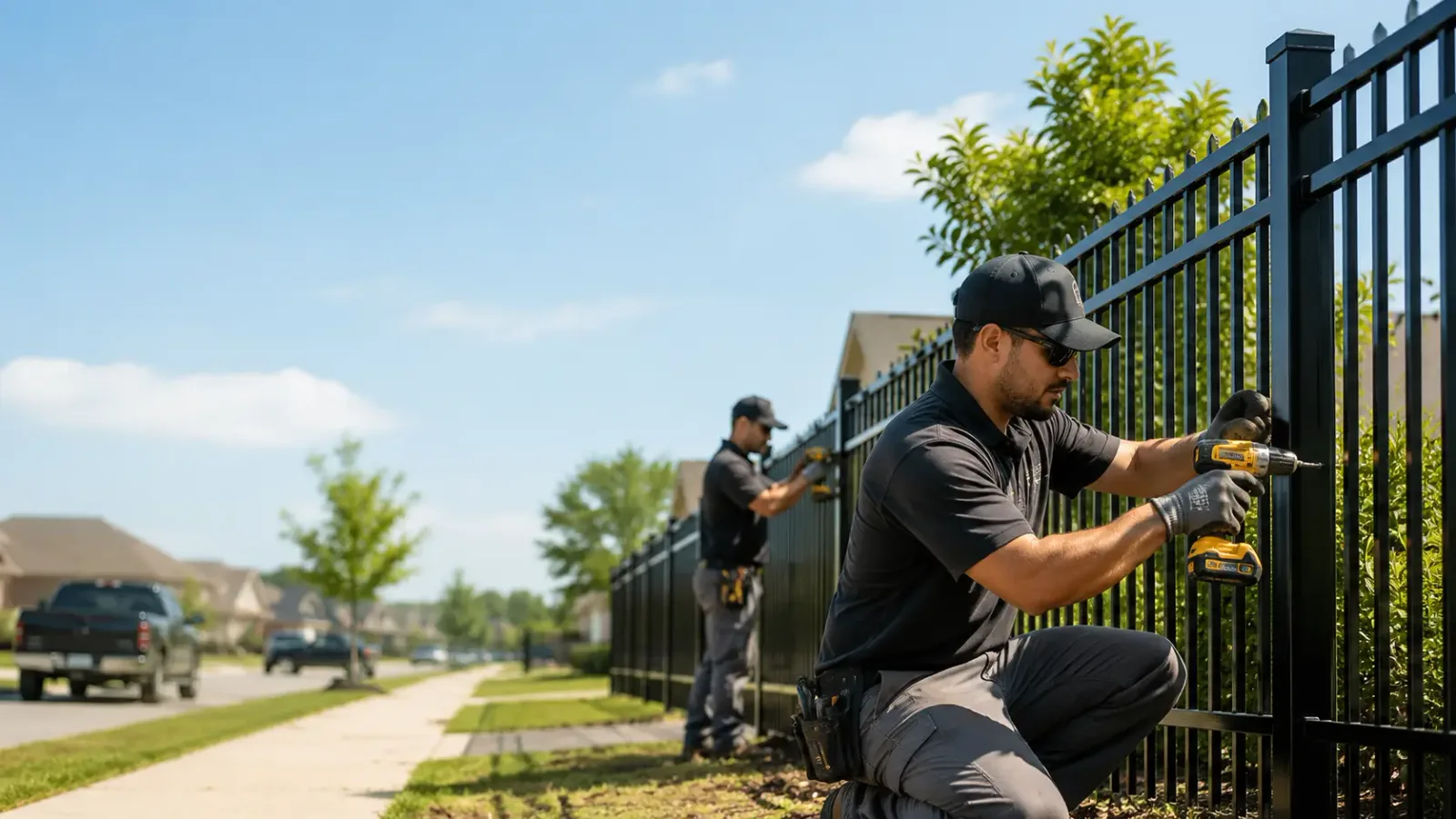 Metal Fence Installation in Lynn, AR